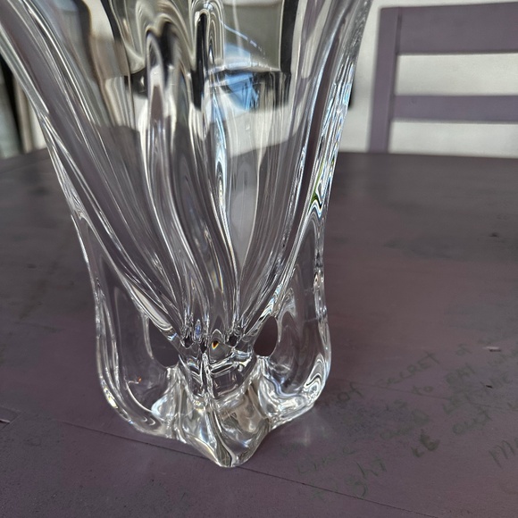 Art Vannes France 1mid century modern Chrystal Vase - Picture 3 of 6